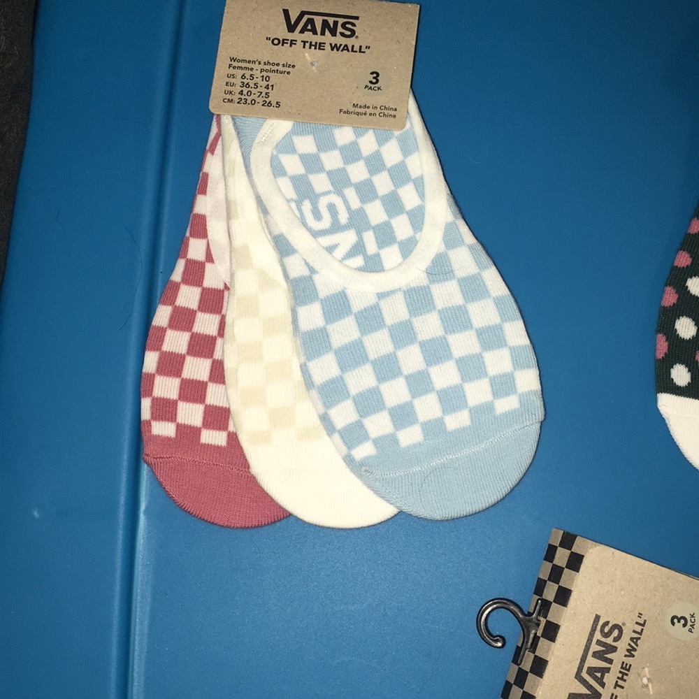 NWT, vans socks, 9 pairs total - Picture 2 of 4